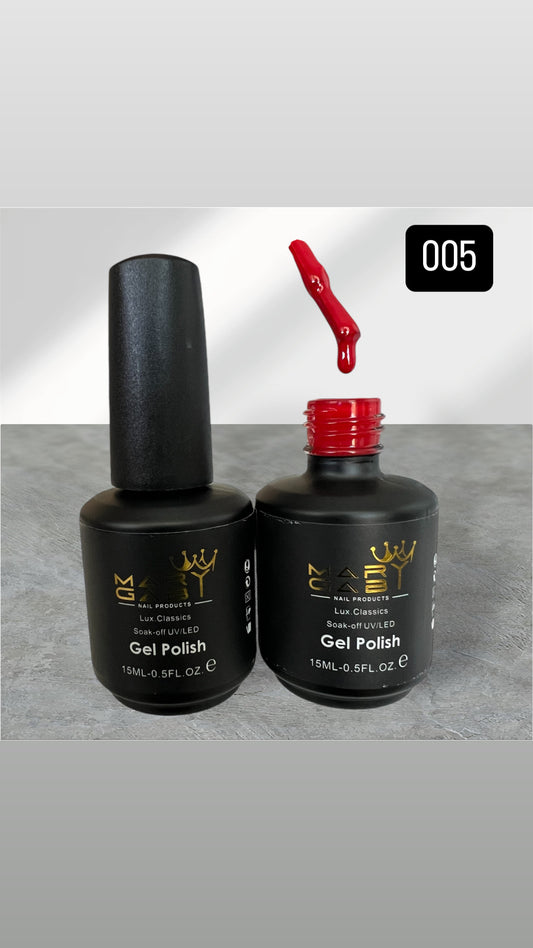 Gel Polish 15ml No. 005 Curado en Lámpara