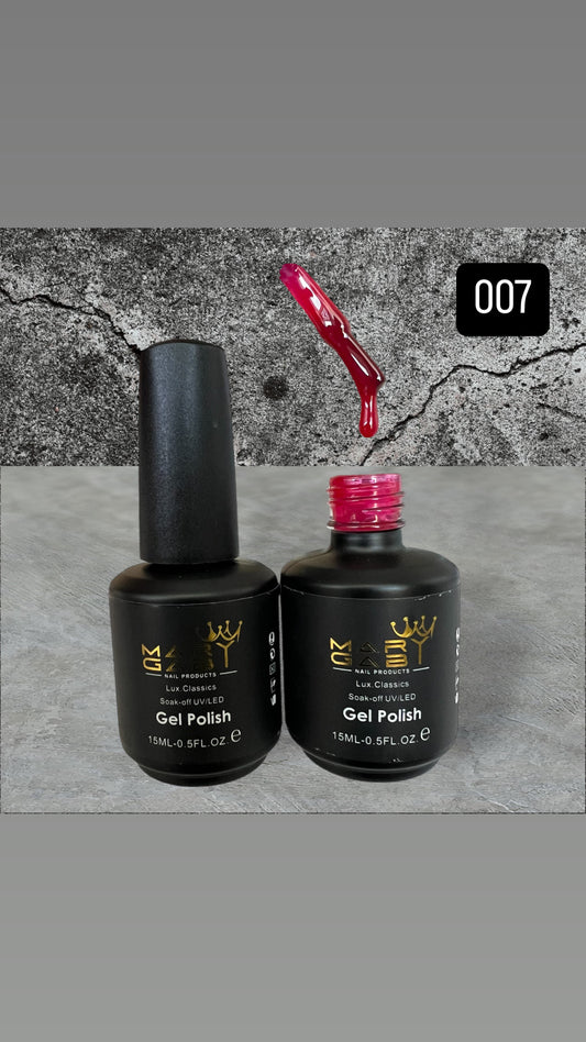Gel Polish 15ml No. 007 Curado en Lámpara