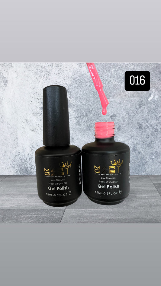 Gel Polish 15ml No. 016 Curado en Lámpara