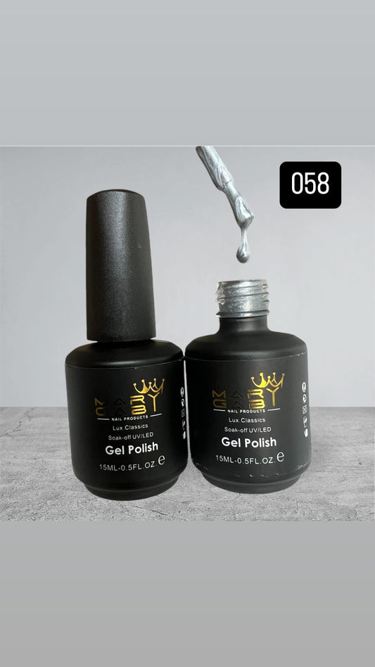 Gel Polish 15ml No. 058 Curado en Lámpara