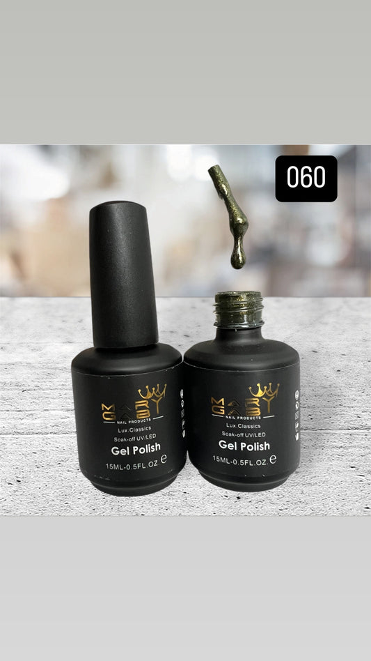 Gel Polish 15ml No. 060 Curado en Lámpara