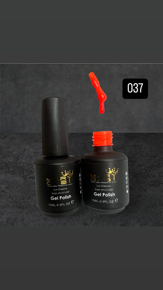 Gel Polish 15ml No. 037 Curado en Lámpara