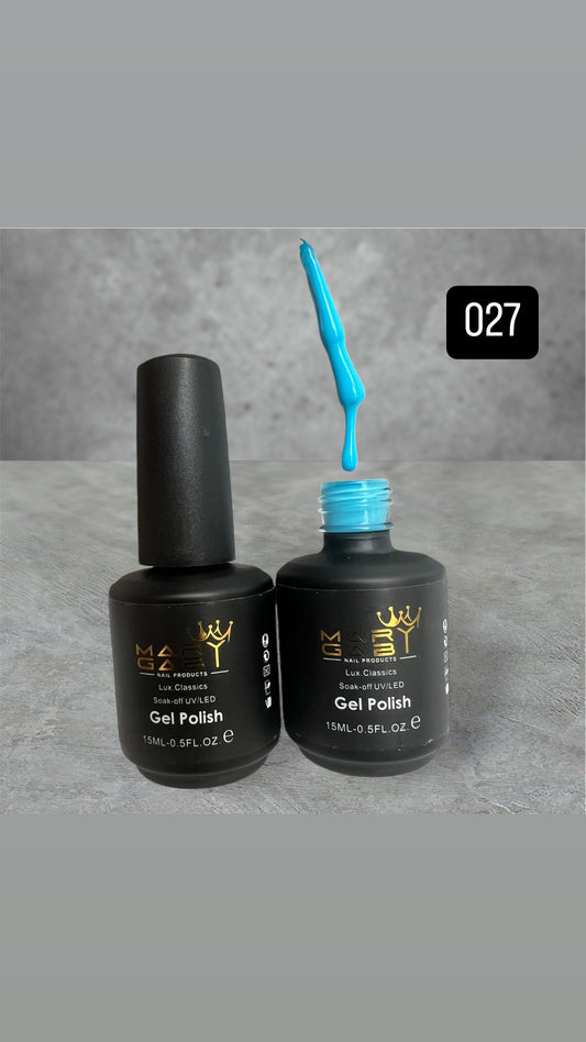 Gel Polish 15ml No. 027 Curado en Lámpara