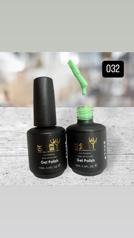 Gel Polish 15ml No. 032 Curado en Lámpara