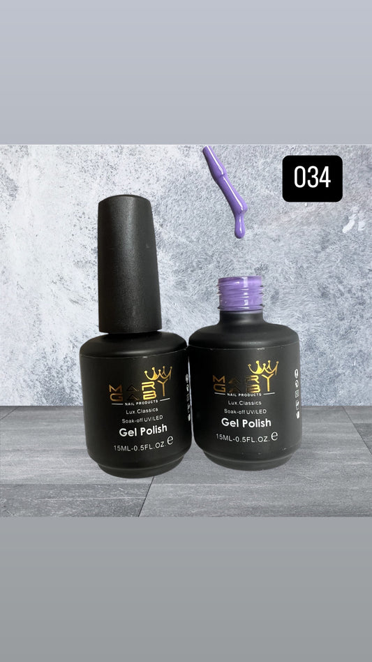 Gel Polish 15ml No. 034 Curado en Lámpara