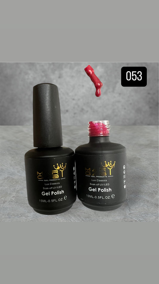 Gel Polish 15ml No. 053 Curado en Lámpara