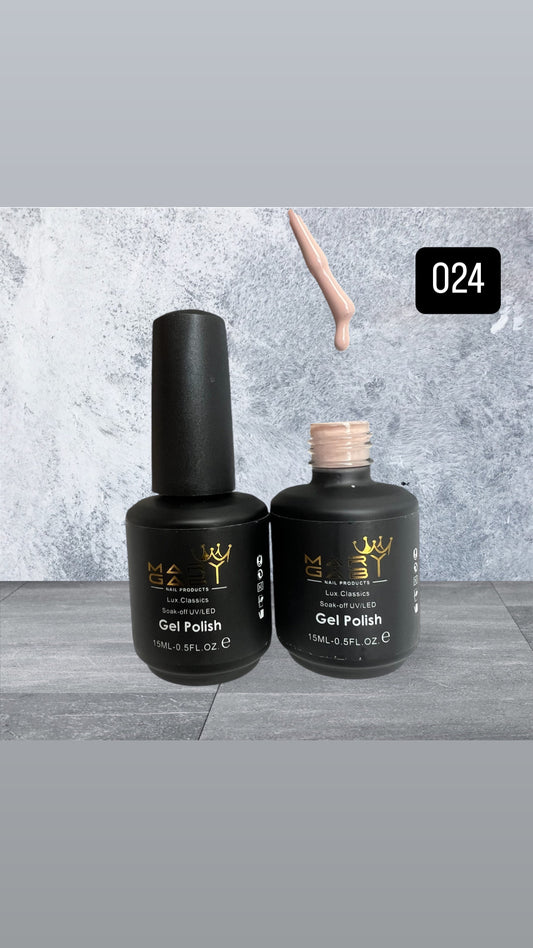 Gel Polish 15ml No. 024 Curado en Lámpara