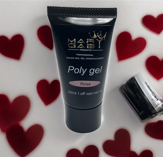 Poly Gel Rose 30ml